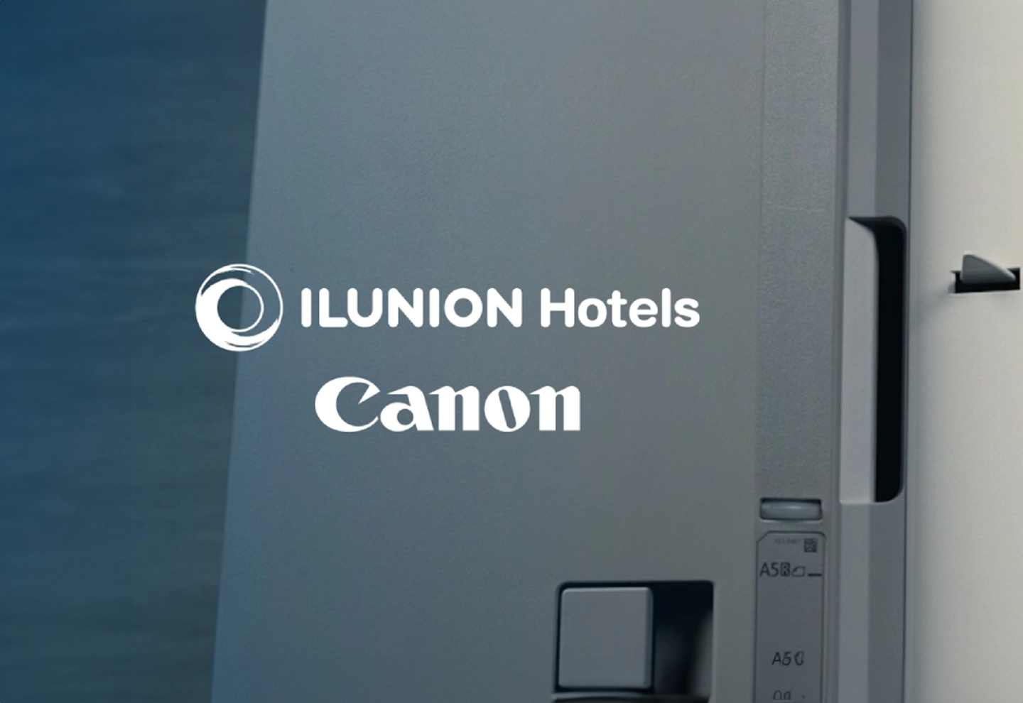 Imagen de la campaña ILUNION HOTELS Y CANON, UNIDOS PARA IMPULSAR LA ECONOMÍA CIRCULAR.